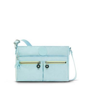 Kipling New Angie Mode Crossbody Väska Mintgröna | SE 2025QM